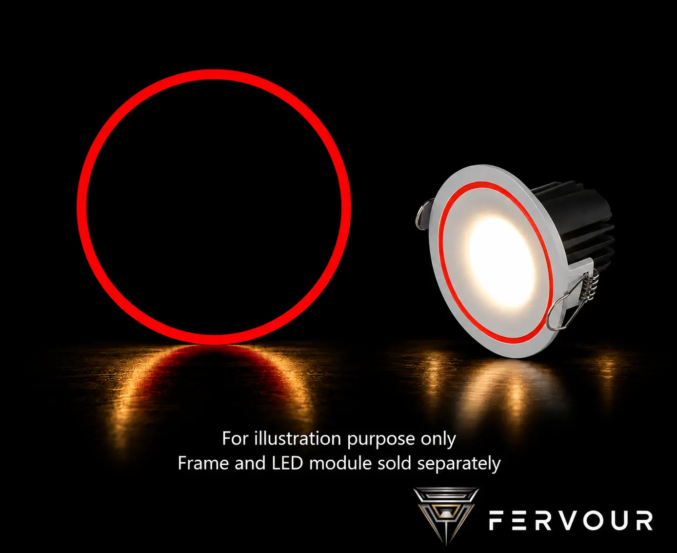 Decoration Colour Ring - Red