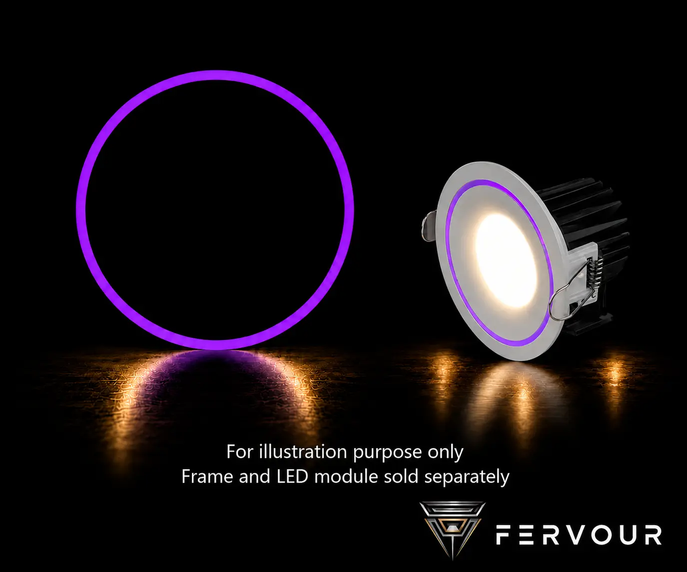Decoration Colour Ring - Purple