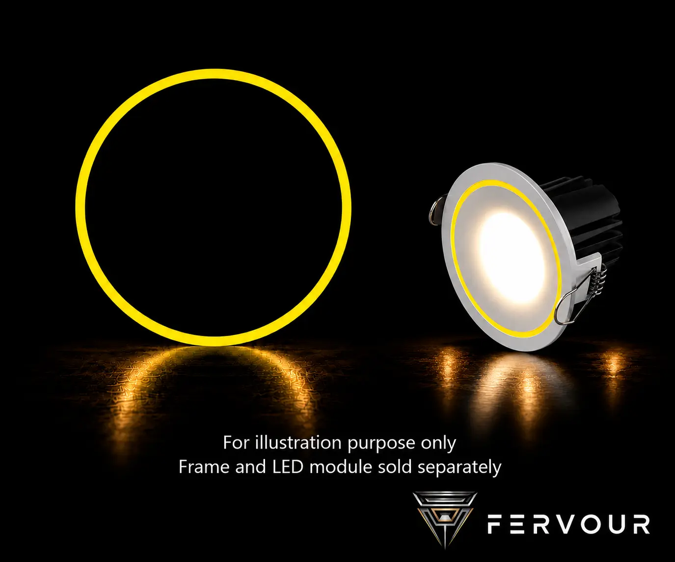 Decoration Colour Ring - Yellow